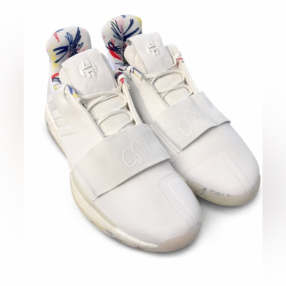 adidas Other - Adidas Harden Vol. 3 Doodle Cloud White Basketball Shoes Men’s 11